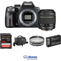 Pentax K-70 DSLR with 18-55mm Lens Deluxe Kit |